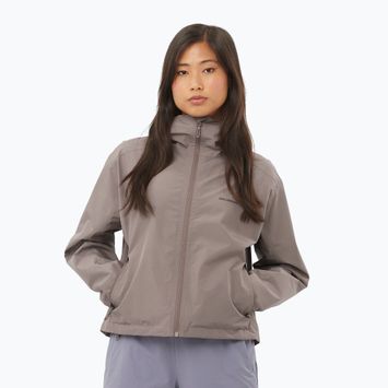 Giacca antipioggia da donna Salomon Outscape 2l iron