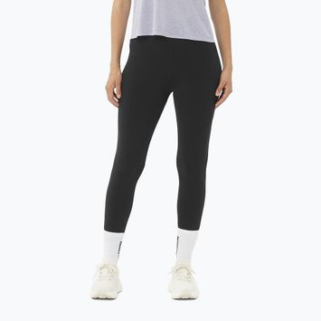 Leggings da corsa da donna Salomon SHAKEout Bliss 25" nero profondo