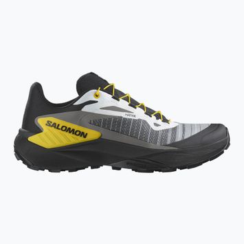 Salomon Genesis scarpe da corsa uomo nero/bianco/limone