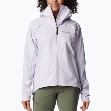 Giacca Columbia Platinum Peak Softshell donna tinta viola