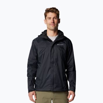 Columbia Watertight II, giacca da pioggia da uomo, nero