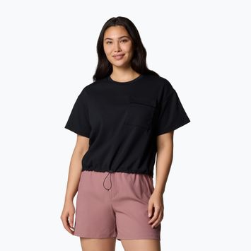 Maglietta Columbia Granite Point Knit donna nero