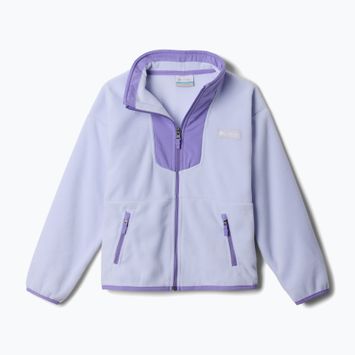 Felpa Columbia Sequoia Grove Full Zip Fleece da bambino snowdrift/paisley purple