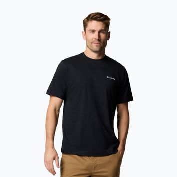 Maglietta Columbia Kettle River Back Graphic Tee nero/trailgui uomo