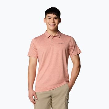 Maglietta Columbia Tech Trail Utility Polo uomo in erica toscana