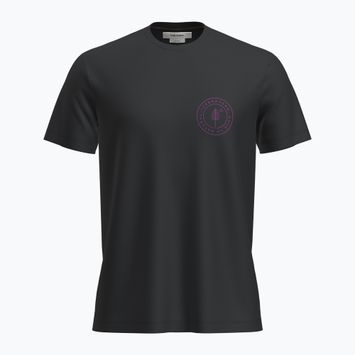 Icebreaker Uomo Merino 150 Tech Lite SS Tee Hike T-shirt Naturall nero