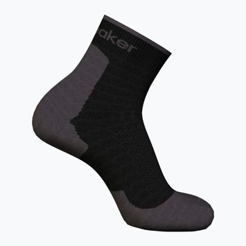 Uomo Icebreaker Merino Hike+ Light Mini calze da trekking nero/ossidiana