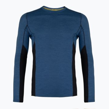 Smartwool Merino Sport Crew termico da donna a maniche lunghe blu laguna/marino profondo