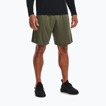 Pantaloncini da allenamento Under Armour Tech Graphic da uomo di colore verde/nero