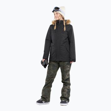 Giacca da snowboard da donna Volcom Fawn Ins nero