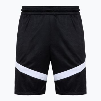 Pantaloncini da basket da uomo Nike Icon Dri-Fit 8" nero/nero/bianco/bianco