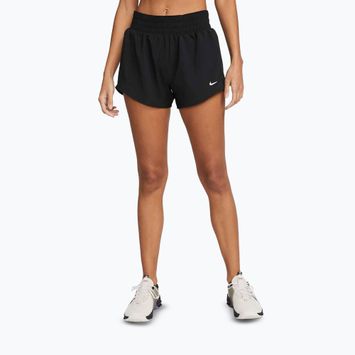 Pantaloncini da donna Nike One Dri-Fit 3" nero
