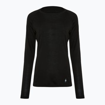 Smartwool Classic Thermal Merino Base Layer Crew da donna in scatola manica lunga termica nera