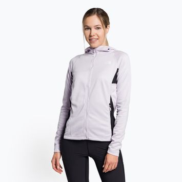 Felpa da trekking da donna The North Face AO Midlayer FZ Hoodie lavanda nebbia/erica bianca/nero