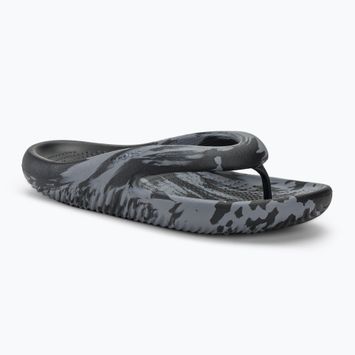 Infradito Crocs Mellow Marbled Recovery nero/carbonio