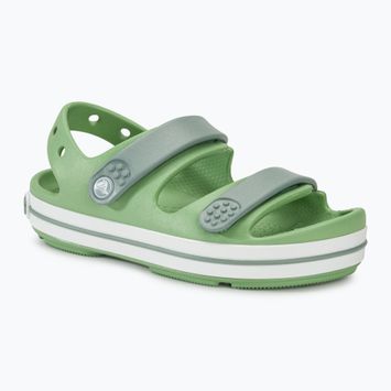 Crocs Crocband Cruiser Bambini sandali verde chiaro/verde polvere