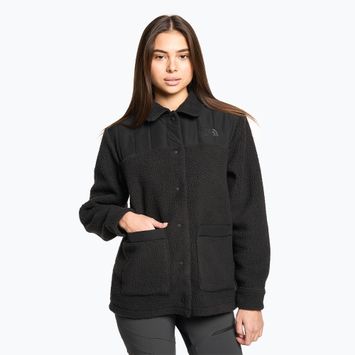 Giacca donna The North Face Cragmont Fleece Shacket nero