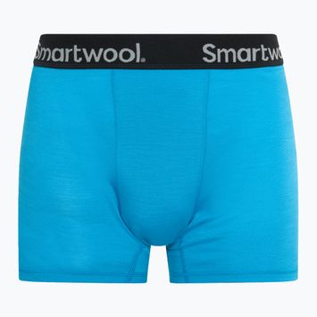 Boxer termici Smartwool Merino da uomo blu piscina