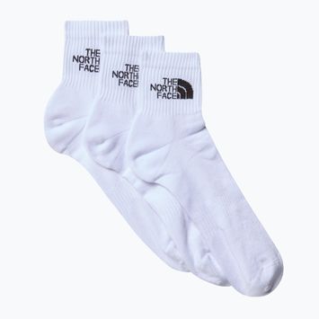 The North Face Multi Sport Cush Quarter Sock calzini da trekking 3 paia bianco
