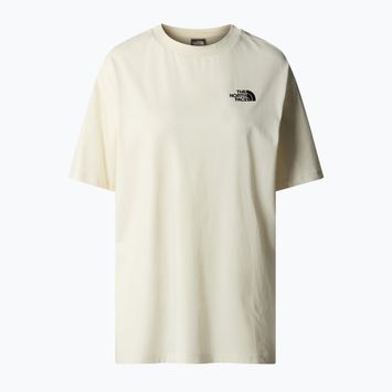Maglietta The North Face Essential Oversize Tee donna bianco dune