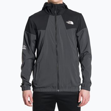 Giacca a vento da uomo The North Face Ma Wind Track grigio asfalto/nero