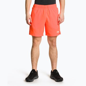 Pantaloncini da corsa The North Face 24/7 vivid flame da uomo