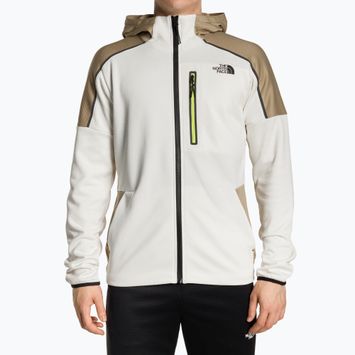 Felpa da trekking da uomo The North Face Ma Lab bianco dune heather/kelp