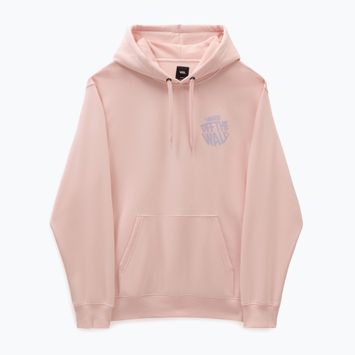 Felpa da uomo Vans Circle Loose Fit in pile con cappuccio chintz rose