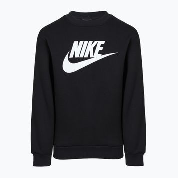 Felpa da bambino Nike Sportswear Club Fleece Comet Black/White