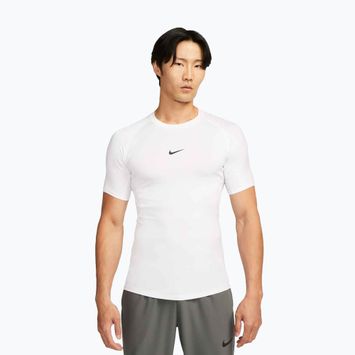 Maglia da allenamento uomo Nike Pro Dri-Fit Tight Fitness white/black