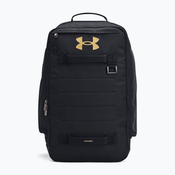 Under Armour Contain 33 l zaino nero/nero/oro metallico