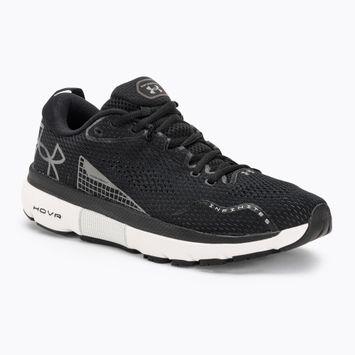 Scarpe da corsa Under Armour Hovr Infinite 5 nero/bianco/metallico gun metal uomo