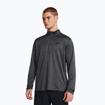 Felpa Under Armour Tech Vent 1/2 Zip da uomo, color castano/nero