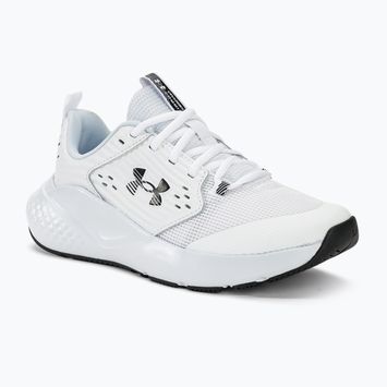 Under Armour Charged Commit TR 4 bianco/grigio resistente/nero scarpe da allenamento da donna