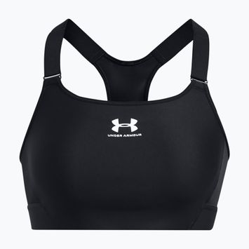 Reggiseno da allenamento Under Armour HeatGear Armour High nero/bianco