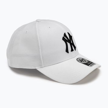 47 Brand MLB New York Yankees MVP SNAPBACK berretto da baseball bianco