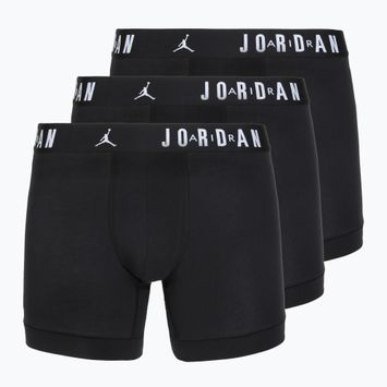 Boxer da uomo Jordan JHM Flight Cotton Core 3 paia nero
