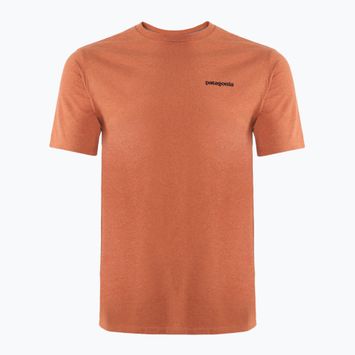 Camicia da trekking da uomo Patagonia P-6 Logo Responsibili-Tee redtall rust