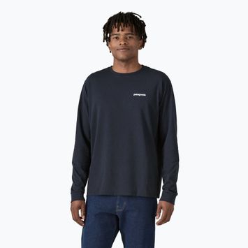 Patagonia P-6 Logo Responsibili Longsleeve uomo nuovo navy