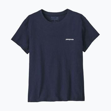 Maglietta Patagonia da donna P-6 Logo Responsabili-Tee new navy