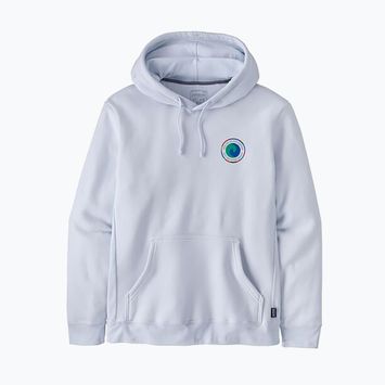 Felpa con cappuccio Patagonia Unity Fitz Uprisal da uomo, bianco
