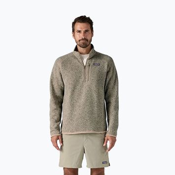 Felpa da uomo Patagonia Better Sweater 1/4 Zip pelican fleece