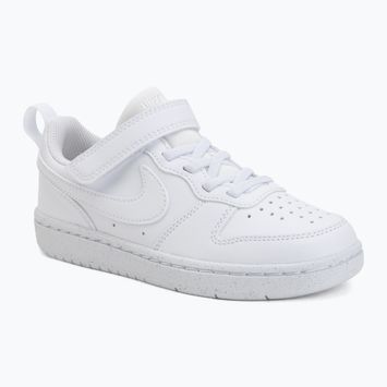Scarpe per bambini Nike Court Borough Low Recraft white/white/white