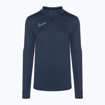 Nike Dri-Fit Academy23 mezzanotte marina/nero/mezzanotte marina/iper turchese manica lunga da calcio per bambini