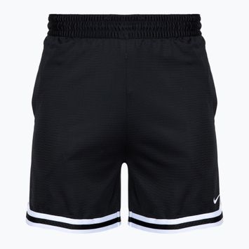 Pantaloncini da basket da uomo Nike DNA Dri-Fit 6" nero/bianco/bianco