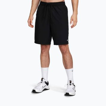 Pantaloncini running uomo Nike Form Dri-Fit Unlined 9" black/white