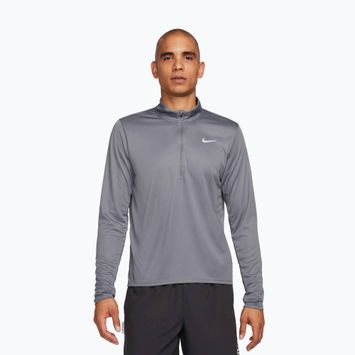 Felpa running uomo Nike Pacer Dri-Fit 1/2 Zip smoke grey
