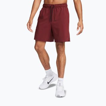 Pantaloncini da uomo Nike Unlimited Dri-Fit 7" Unlined dark team red/black/dark team red