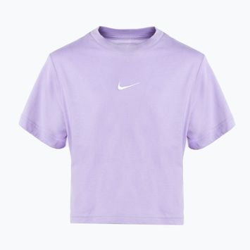 Maglietta Nike Sportswear da bambino ortensie/bianco