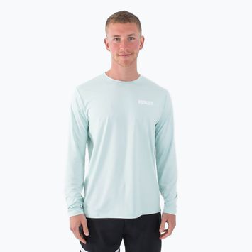 Hurley Everyday Hybrid Upf a maniche lunghe marrone kelp da uomo
